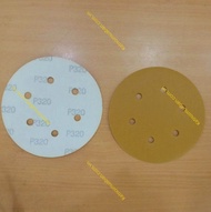 Combo 50 tờ giấy nhám tròn 150mm có lỗ nhám gắn trực tiếp vào đế gai