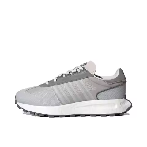 Adidas Originals RETROPY E5 Men's and Women's Running Shoes, Low Cut, Non Slip Sneakers, Grey