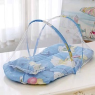 Foldable Baby Crib With Mosquito Nets Anti Mosquito Infant Bed Kids Cot Cradle Sleeping Basket