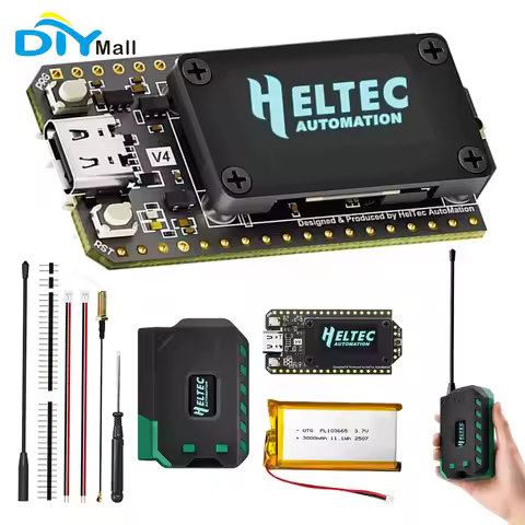 Heltec LoRa32 V4 Meshtastic GPS ESP32 WIFI+BLE SX1262 LoRa 0.96inch OLED Solar Powered Dev-Board wit