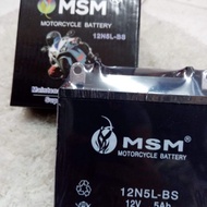 12N 5L BATTERY compatible for Rusi 125..Mio sporty..