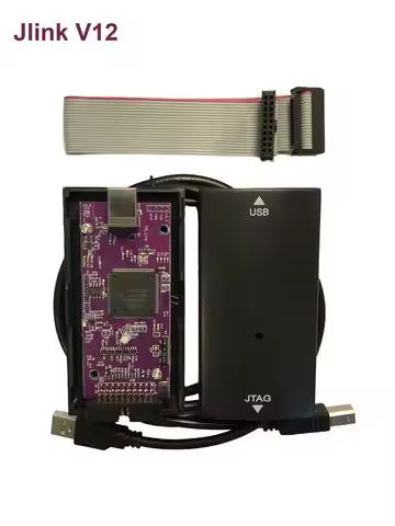 For J-Link JLink V12 USB JTAG ARM Emulator Debugger JTAG SWD Debug Tool High Speed STM32 STM MCU