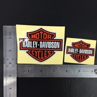 (Reflective)HARLEY-DAVIDSON Logo Motor Sticker