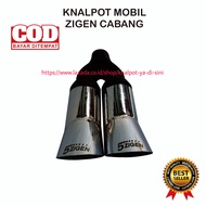Knalpot Mobil Racing 5Zigen Cabang murah Brio Yaris Swift Agya Jazz Ayla City Vios Civic Genio Sigra