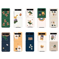 【Korean Phone Case】 Z-Flip 1 LTE 5G F700/707 Collection ver.2 case Slim Cute Hand Made Unique SAMSUN