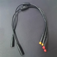 26awg 6mm M6 2 3 Pin 1 female to 2 male Splitter Julet Electric bicycle ebike Cable Connector waterp