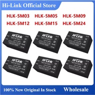 5pcs Hi-Link 5W 5V HLK-5M05 HLK-5M12 5M03 5M09 5M15 5M24 AC DC Converter StepDown Power Supply Intel