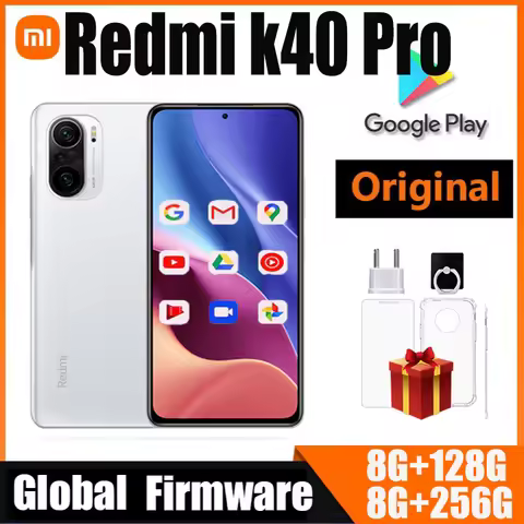 Global Version Xiaomi Redmi K40 Pro Smartphone cecular Snapdragon 888 6.67inch 120Hz E4 AMOLED Displ