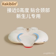 kakiblinOrganic Cotton Babies' Shaping Pillow Newborn Sleeping Anti-Deviation Head Latex Pillow Baby Head Shape Correcti
