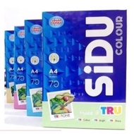 Sinar Dunia A4 70 Gsm Color HVS Paper SIDU A4 Color HVS Paper 70g