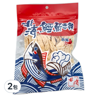 北海 鱈魚香絲 麻辣寬條 大  90g  2包