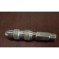 brass nozzle spray 1/4"F/1/2"M.