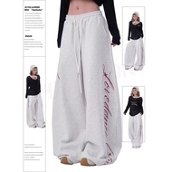 Hip Hop Wide Leg Cuffed Sweatpants for Street Dance DADH