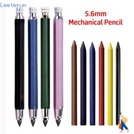 LEETERUN Automatic Pencil, 5.6mm 2B/4B/6B/8B Pencil Refill Mechanical Pencil, Creative Drawing Writi