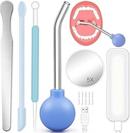 Tonsil Stone Vacuum, 9 Pcs Tonsil Stone Remover, Tonsil Stone Removal kit Vacuum Suction, Tonsil Sto