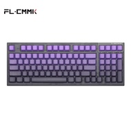 FL·ESPORTS FL980V2 PRO Mechanical Keyboard 97-key Side-engraved PBT Keycap 98% Type-C Wired Bluetoot