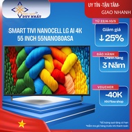 Smart TV NanoCell LG AI 55 inch 55NANO80ASA