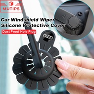 Audi Car Windshield Wiper Silicone Protector Cover Wiper Arm Dustproof Pad For A3 8l 8Y A1 Q5 TT mk2