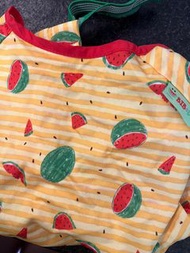 Bibado 西瓜圖案圍兜/飯衣
