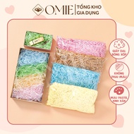 Straw paper for lining birthday gift boxes, colorful scrap paper 2-3mm version 20g 50g 100g
