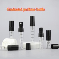 2ml 3ml 5ml graduated perfume bottle Sample perfume bottles spray glass bottle perfume spray bottle