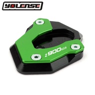 For KAWASAKI Z900 Z900RS Z650RS Z900 Z650 RS Motorcycle CNC Kickstand Foot Side Stand Extension Pad 