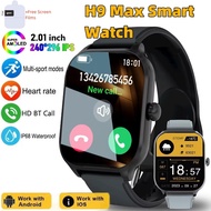 Original H9 Max Smartwatch Women Sports Watch 2.19"HD Bluetooth Call Heart Rate Blood /Blood Pressur