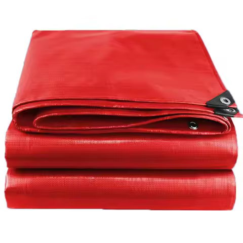 180GSM Red PE Tarpaulin Waterproof Polyethylene Light Weight Roof Cover Poly Tarp Blue PE Tarp Sheet