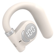 OWS หูฟังบลูทูธแบบคล้องคอพร้อมจอแสดงผลดิจิตอลแบตเตอรี่อายุการใช้งานยาวนานเสียงคุณภาพสูงแฮนด์ฟรี