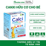 Canxi Hữu Cơ Cho Bé Calci Apatite An Châu Hỗ Trợ Bé Tăng Chiều Cao Giảm Nguy Cơ Còi Xương 20 Gói
