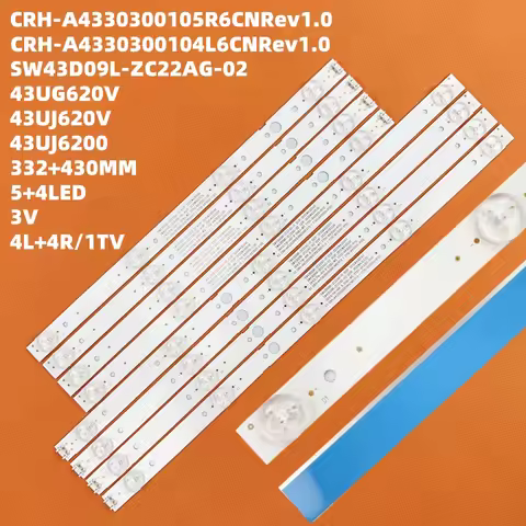 LED Strips 43 TV 43UG620V 43UJ620V 43UJ6200-UA CRH-A4330300104L6CNRev1.0 TH-43FX580C TH-43FX680C 43l