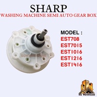 Alat Ganti Mesin Basuh = EST708 / EST7015 / EST1016 / EST1216 / EST1416 SHARP Washing Machine Semi A