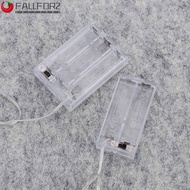 AFALLFOR Battery Box 3V 4.5V Transparent Battery ABS With Line 2X 3X Battery Holder
