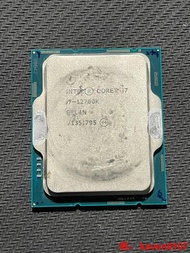 【小七嚴選】i7-12700K 正式版 無核顯 少核心 2P+4E八線程