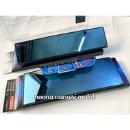 Broadway Blue Mirror Convex anti-Glare Rearview Mirror