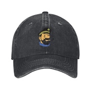 Captain Haddock Tintin Cartoon Comic Novelty Hipster Cowboy Hat