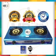 GOLDEN FUJI Gas Stove / Gas Cooker Stainless Steel GF1212 Sirim Product / Dapur Gas / Dapur Masak