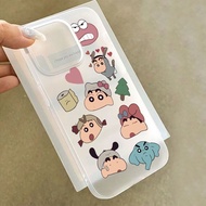 HP Elephant Crayon Shinchan Soft Paper For Case Vivo V60 Y400 V40 Lite 4G 5G Y28 V50 Y29 Y19S Pro Y3