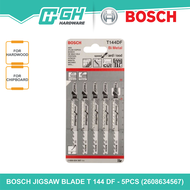 [ GH HARDWARE ] BOSCH T 144 DF / T144DF Speed For Hard Wood Jigsaw Blade - 5 pcs ( 2608634567 )