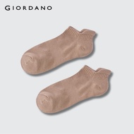 Giordano Solid Non Slip Ankle Socks 2 Pairs/Pack