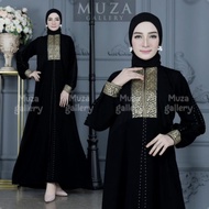 MUZA ABAYA HITAM ABAYA SYARI DUBAI 255 (BUSUI)