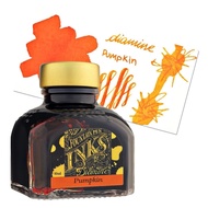 British Diamine Fountain Pen Ink Bottle, Diamine Pumpkin Ink Bottle 80ml