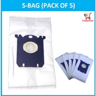 Compatible Philips Electrolux S-Bag Vacuum Cleaner Storage Dust Bags 1 pc Pack Disposable S Bag