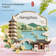 fridge magnet hari guru hadiah hari guru borong Hangzhou timbul magnet magnet magnet magnet tiga dim