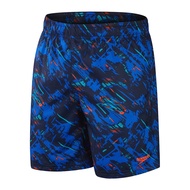 Speedo Sport Allover 18" Watershort True Navy/ True Cobalt/ Volcanic Orange/ Hypersonic Blue_8-13536