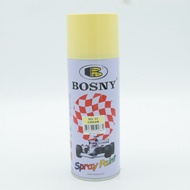 สีสเปรย์ CREAM No.33  BOSNY Spray Paint  300g B100#33