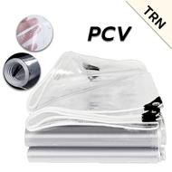 ผ้าใบใส PVC PE กันน้ำกันฝน100% ผ้าใบกันแดดกันฝน หนาทนทาน เหมาะสำหรับระเบียง ห้องนอน กลางแจ้ง (1x2m 2