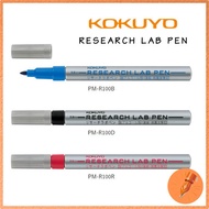 Kokuyo Research Lab Pen PM R100D R100R R100B Black Red Blue Alcohol Water Resistant Marker Japan 国誉文