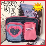 1PC Original Denim Pencil Case Korean Style Womens Makeup Bag Portable Large Capacity Y2K Travel Sto