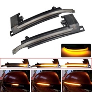 2x LED Rearview Mirror Indicator Blinker Repeater Dynamic Turn Signal Light For Audi A3 8P A4 A5 B8 